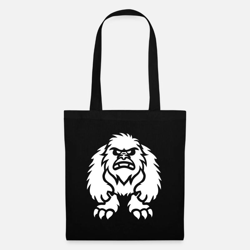 Yeti - Stoffbeutel - Schwarz