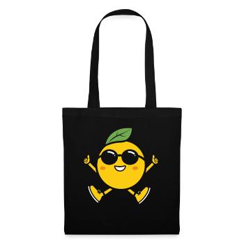 Lemon - Tote Bag - black - Front