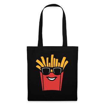 french fries - Tote Bag - black - Front