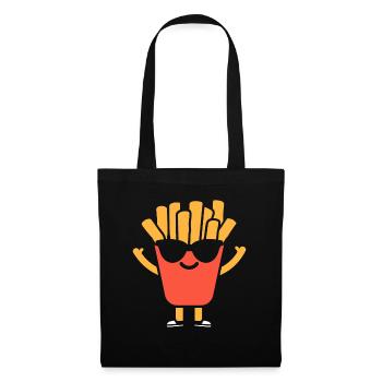 french fries - Tote Bag - black - Front