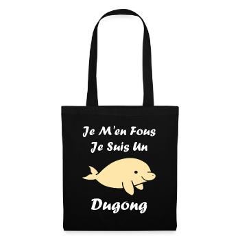 Dugong - Tote Bag - black - Front