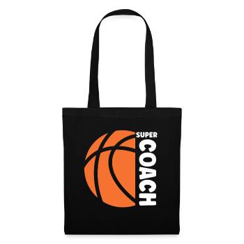 Coach de Basketball - Tote Bag - black - Front