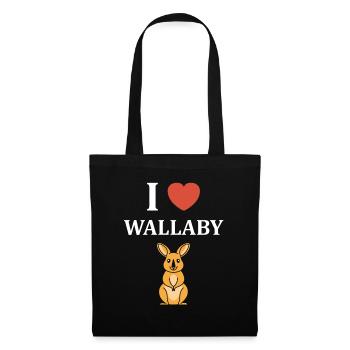 wallaby - Tote Bag - black - Front
