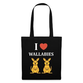 wallaby - Tote Bag - black - Front