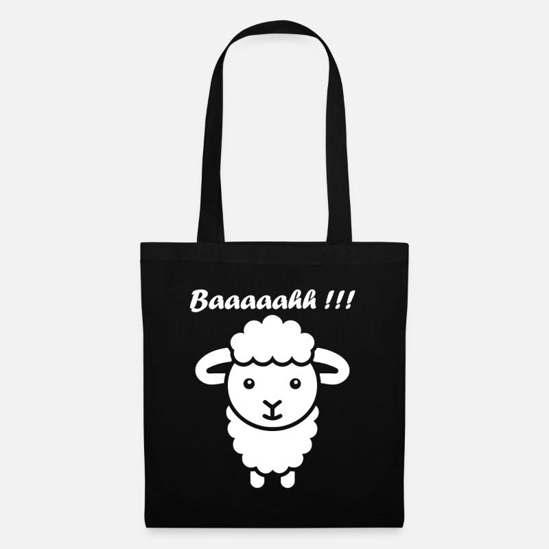 Sheep - Tote Bag - black