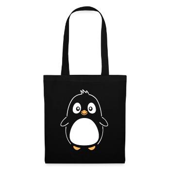 penguin - Tote Bag - black - Front