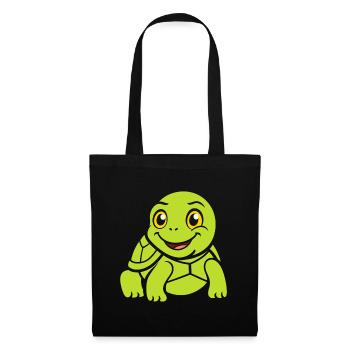 tortoise - Tote Bag - black - Front