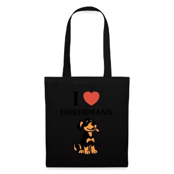 Dobermann - Tote Bag - black - Front
