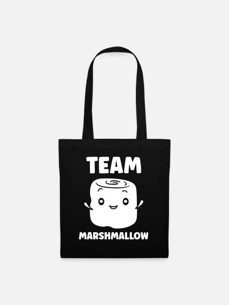 Marshmallow - Stoffbeutel - Schwarz