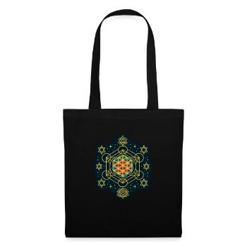 Goa Mandala - Psytrance and Goa Party - Tote Bag - black - Front