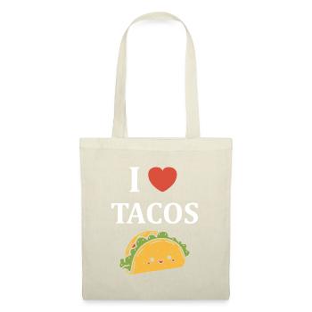 Tacos - Stoffbeutel - Natur - Vorne