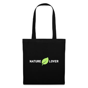 Nature Lover | Forest forest bathing nature love of nature - Tote Bag - black - Front