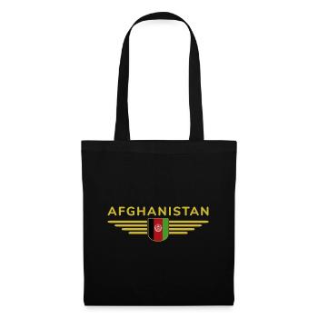 Afghanistan Design – Pride and Culture - Tote Bag - black - Front