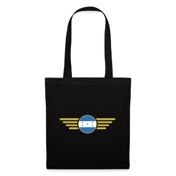 J’aime le Honduras, Style Design T-Shirt - Sac en tissu - noir - Devant