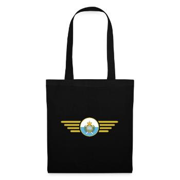 J'aime Saint-Marin, t-shirt design de style élégance - Sac en tissu - noir - Devant