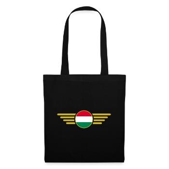 I Love Hungary, Elegance Style Design T-Shirt - Tote Bag - black - Front