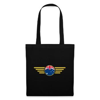 I Love Australia, Elegance Style Design T-Shirt - Tote Bag - black - Front