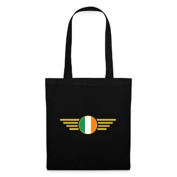 I Love Ireland Elegance Style Design T-Shirt - Sac en tissu - noir - Devant