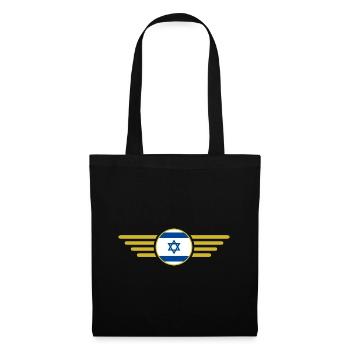 I Love Israel Elegance Style Design T-Shirt - Tote Bag - black - Front