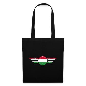 I Love Hungary, Elegance Style Design T-Shirt - Tote Bag - black - Front