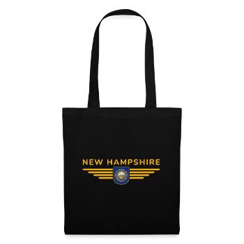 New Hampshire Fan T-Shirt – Must-have! - Sac en tissu - noir - Devant
