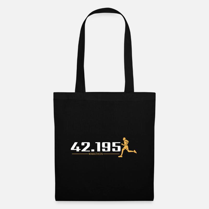 42.195 MARATHON - Tote Bag - black