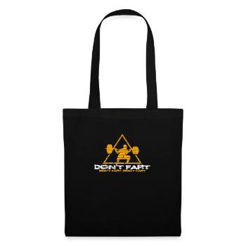 T-SHIRT FUNNY KNEE BEND POUR BODYBUILDER SPORTS - Sac en tissu - noir - Devant