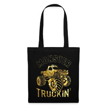 Monster Truck - Sac en tissu - noir - Devant
