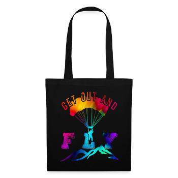 Paragliding - Tote Bag - black - Front
