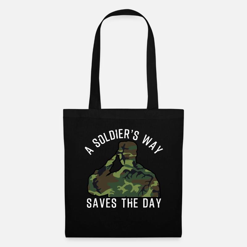 Soldier - Tote Bag - black