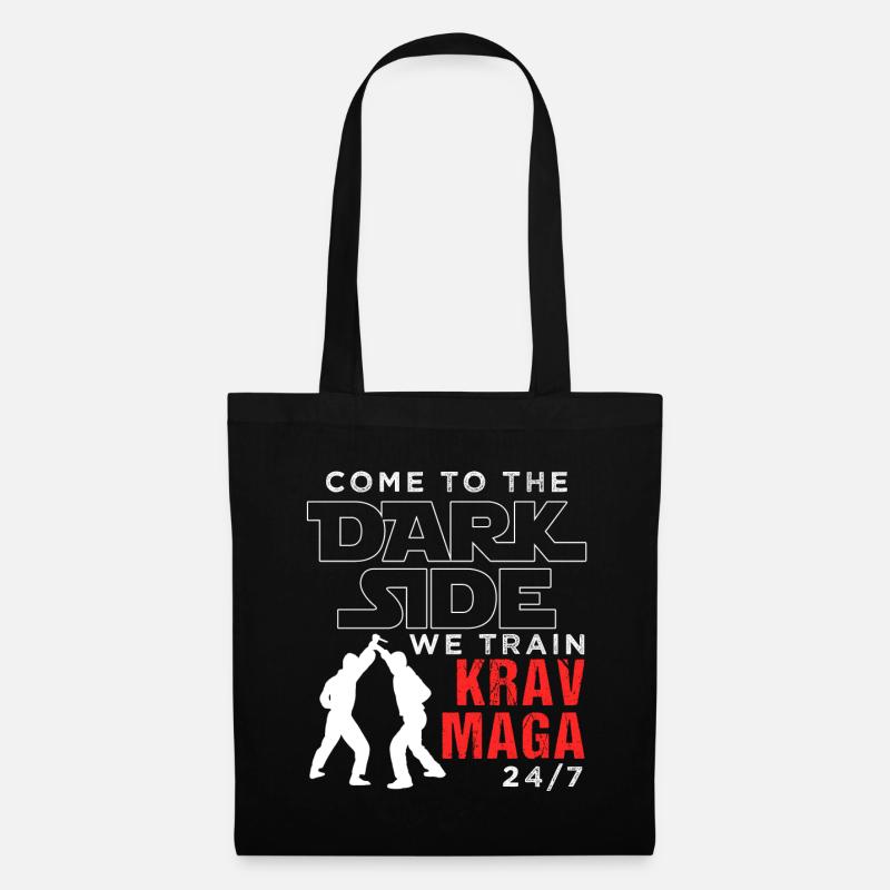 Krav Maga - Stoffbeutel - Schwarz