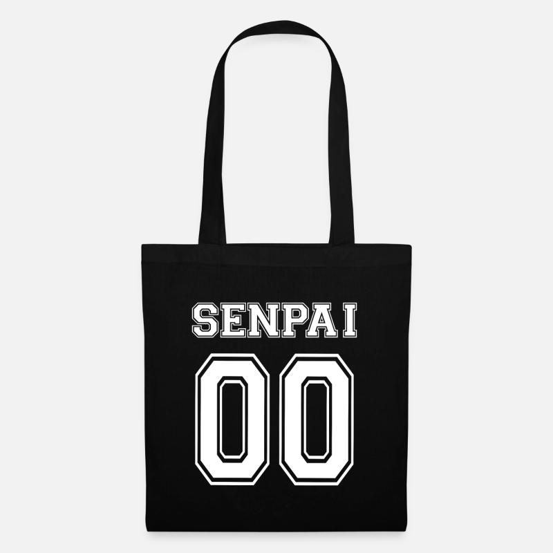 Senpai - Stoffbeutel - Schwarz
