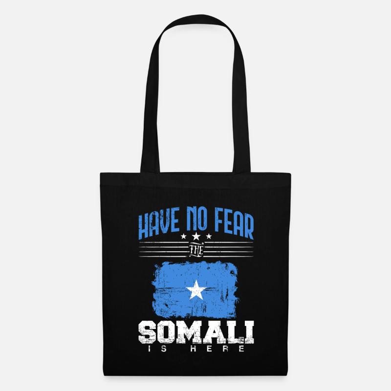 Somalia - Stoffbeutel - Schwarz