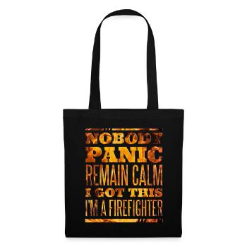 Firefighters Firefighter - Tote Bag - black - Front