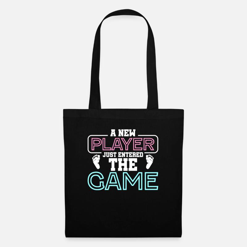 A new player just entered the game Spruch - Stoffbeutel - Schwarz