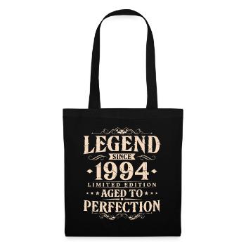 Légende depuis 1994 Vintage Born Anniversaire - Sac en tissu - noir - Devant