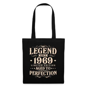 Legend Since 1969 Vintage Born Birthday - Tote Bag - black - Front