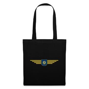 Chemise de fan du Vermont – Pure Nature - Sac en tissu - noir - Devant