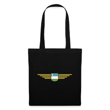 Uzbekistan T-Shirt – Pride and Culture - Tote Bag - black - Front