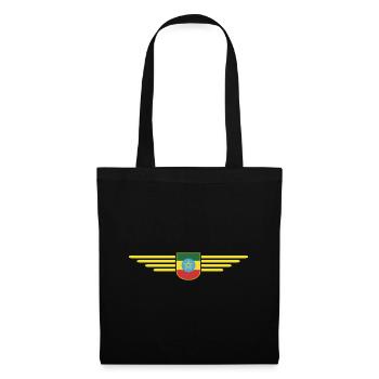 Ethiopie Design – Fierté et Culture - Sac en tissu - noir - Devant