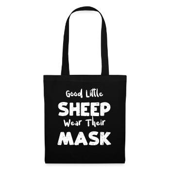 Good Little Sheep Wear Their Mask - Tote Bag - black - Front