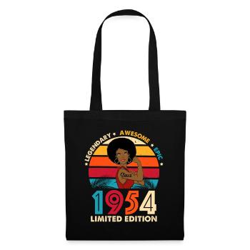 Women's Birthday 1954 awesome limited edition - Tote Bag - black - Front