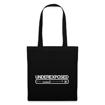 UNDEREXPOSED - Sac en tissu - noir - Devant