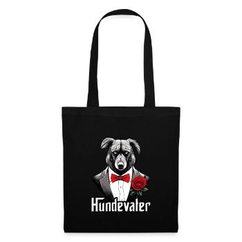 Dog Father, Mafia, Australian Shepherd, Dog Father - Tote Bag - black - Front