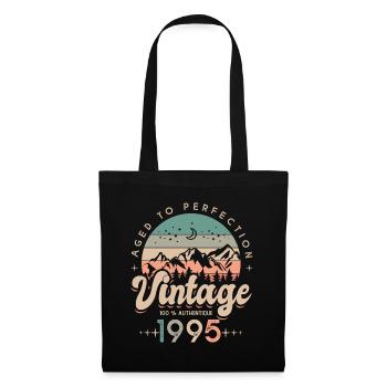 1995 Vintage Anniversary Born in 1995 - Tote Bag - black - Front