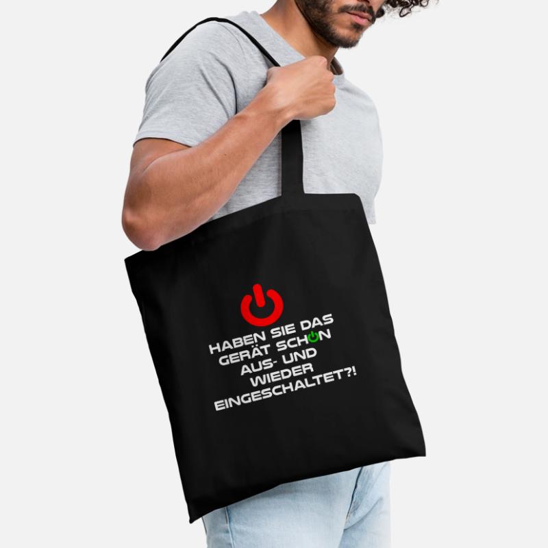 Lustige Computer IT-Nerds IT-Support Programmierer Stoffbeutel