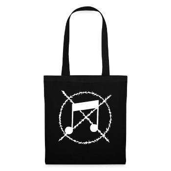 Geräuschmusik (Noisecore Logo) - Stoffbeutel - Schwarz - Vorne