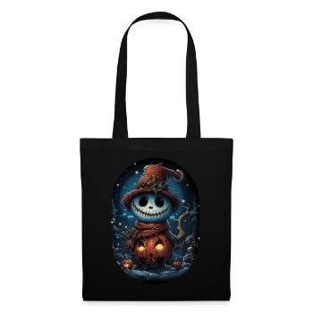 James the Friendly Halloween Snowman - Tote Bag - black - Front