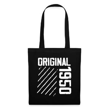Original 1950's 74th Birthday Retro Gift - Tote Bag - black - Front