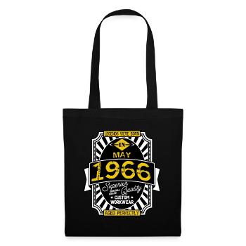 1966 MAY - Sac en tissu - noir - Devant